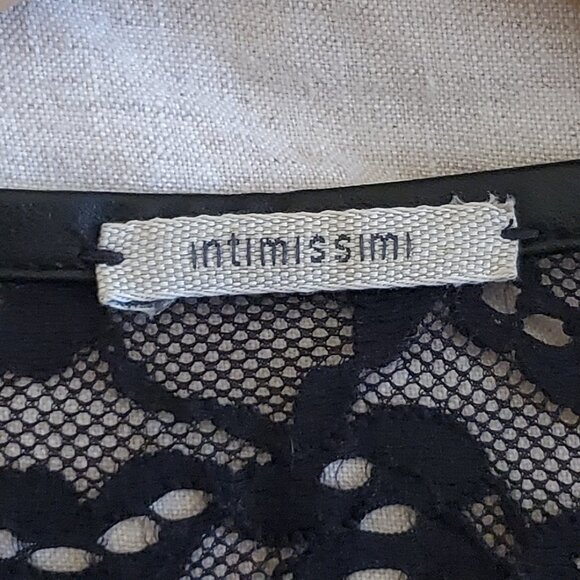 Intimissimi Lace-Leather Top - Picture 4 of 6